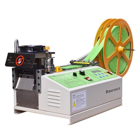 Webbing Cutting Machine, Automatic Hot and Cold Tape Cutter for Elastic Band