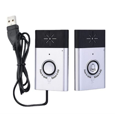 Intercom Doorbells for Home Classroom, Smart 2-Way Voice Intercom Doorbell for