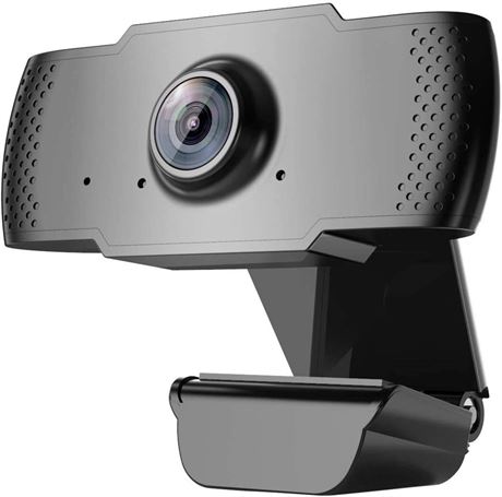 AOGE 1080P Webcam with Microphone for Desktop, USB Laptop Camera for Computer