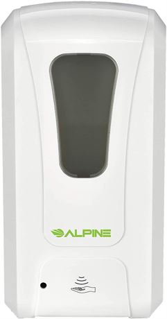 40 Oz. Wall Mount Automatic Foam Hand Sanitizer Dispenser in White