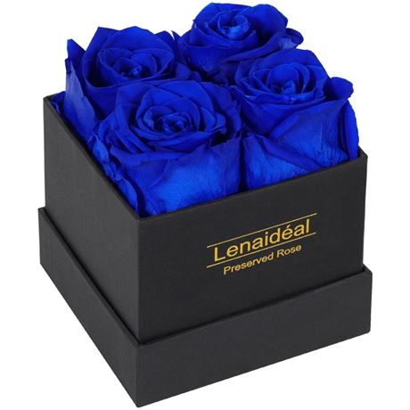 Lenaideal Preserved Roses in a Box That Last Up to 3 Year, Preserved Rose