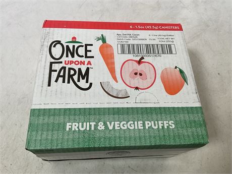 fruit and veggie puffs