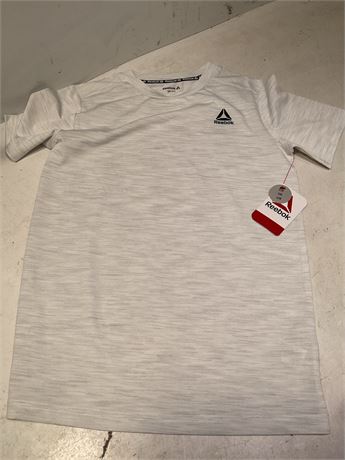 Reebok Athletic Shirt 10/12 Gray Short Sleeve