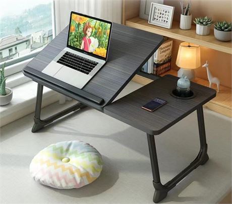 Laptop Desk for Bed Couch, Portable Lap Desk/ Stand for Laptop, Small