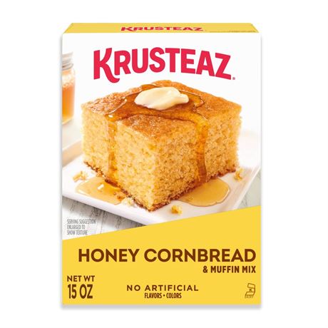 Krusteaz Honey Cornbread and Muffin Mix, Honey Cornbread Mix, Honey Corn Muffin