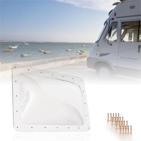 RV Skylight Replacement 18" x 26" -Universal Outer Dome Fits All Standard