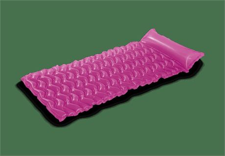 Intex Inflatable Pink Tote-N-Float Wave Mat, 90" x 34"