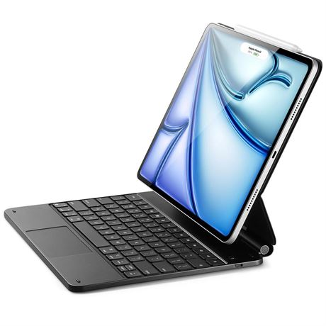 OFFSITE ESR iPad Air 13 Inch Case Keyboard(M2, 2024), Easy-Set Floating