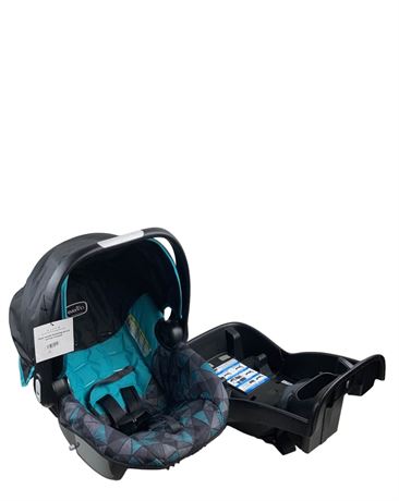 Evenflo Nurturemax Infant Car Seat, 2022, Dallas Blue
