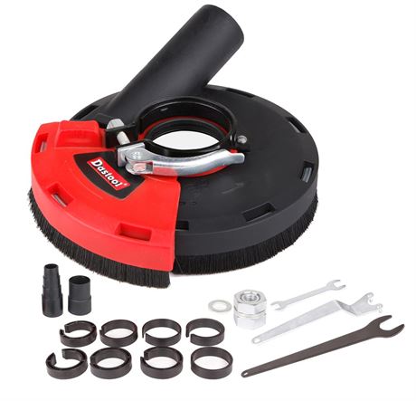Expert Surface Grinding Dust Shroud for Angle Grinder,Universal 7-Inch