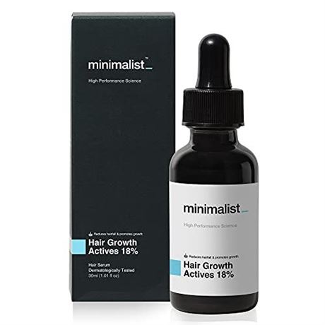 Minimalist Hair Growth Actives 18% Hair Growth Serum |