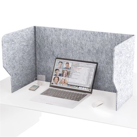Desk Partition Desk Privacy Panel Desk Divider, Reduce Noise and Visual