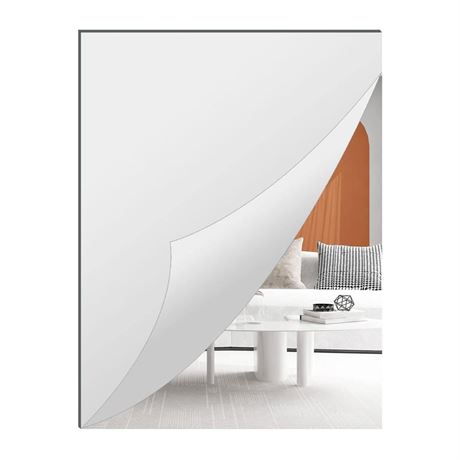 DARENYI A2 Acrylic Mirror Sheet for Wall, 16.5" x 23.2" Large Rectangular