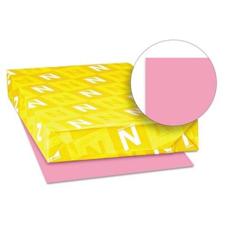 3 pack Astrobrights Color Paper  24lb  11 X 17  Pulsar Pink  500 Sheets