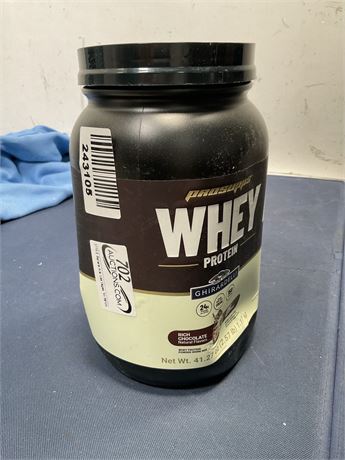 PROSUPPS WheyNet Wt. 41.27oz (2.57lb) Protein GHIRARDELLI Rich Chocolate