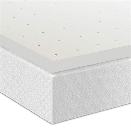 Best Price Mattress 2.5 Inch Ventilated Memory Foam Mattress Topper,