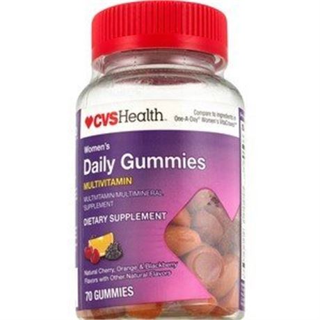 CVS Women's Daily Multivitamin Gummies, 70 Ct - 80 Ct