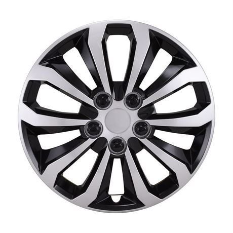 Coast to Coast Accents Coast 2 Coast 106114SB 14 in. 10 Spoke Wheel Cover,