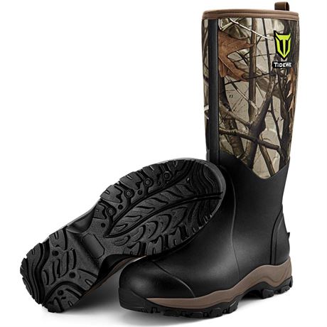 TIDEWE Hunting Boot for Men, SIZE 10 Insulated Waterproof Sturdy 16" Men's