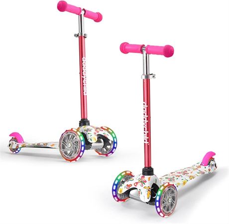 3 Wheel Scooters for Kids, Kick Scooter for Toddlers 3-6 Years Old, Boys and