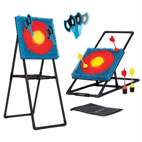 EastPoint Sports Axe Throwing & Lawn Darts Target Game Set, Includes 3 Axes & 4