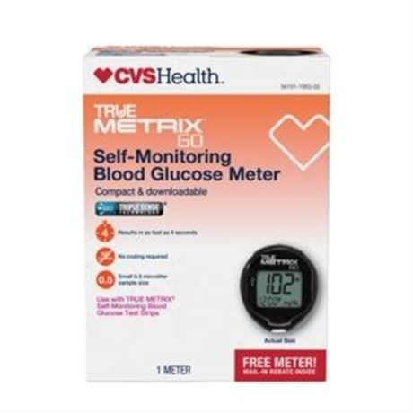 CVS True Metrix Go Blood Glucose Meter