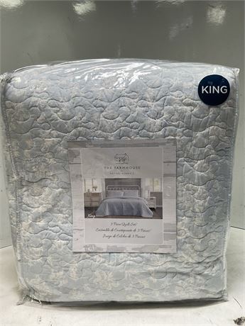 The Farmhouse by Rachel Ashwell Majesty Quilt Bedding Set