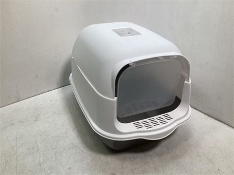 BNOSDM Cat Litter Box Enclosed Litter Box with Lid, Detachable Closed