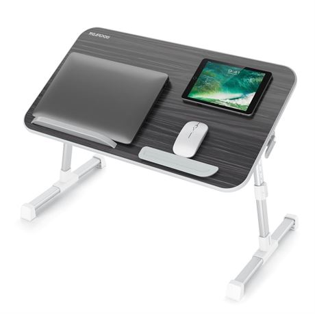 Nearpow Laptop Bed Tray Table, Adjustable Laptop Bed Stand, Portable Standing