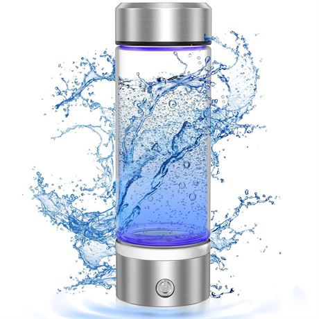 Hydrogen Water Bottle, Portable Rechargeable Hydrogen Water Bottle Generator