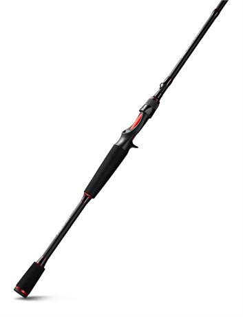 Piscifun Torrent Fishing Rod, IM6 Carbon Baitcaster Rod & Spinning Rod, High