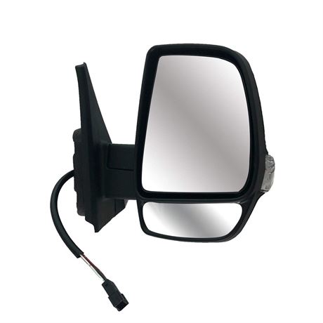 Passenger Right Side Replacement Mirror Electric With Single Lamp Fit Ram