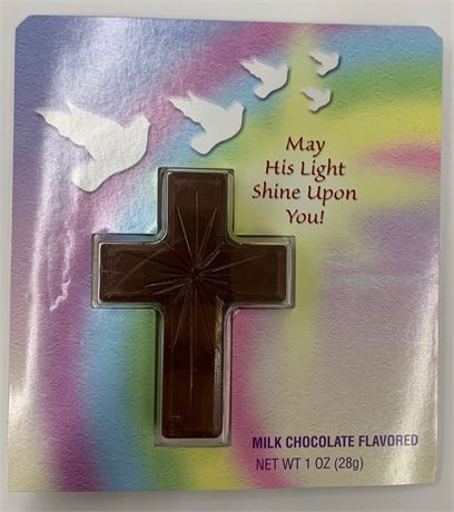 R.M. Palmer R. M. Palmer Inspirational Easter Card With Chocolate Cross
