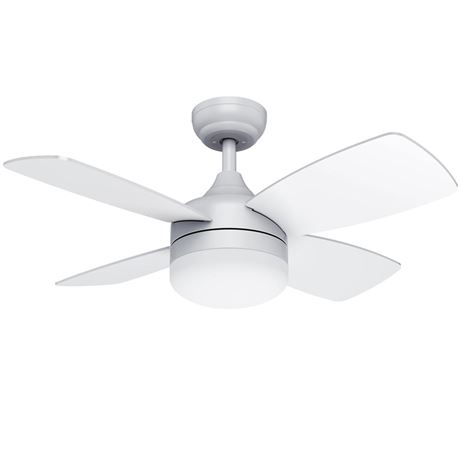 Ceiling Fan with Lights Remote Control, 36 Inch, Ceiling Fan Reversible Motor,