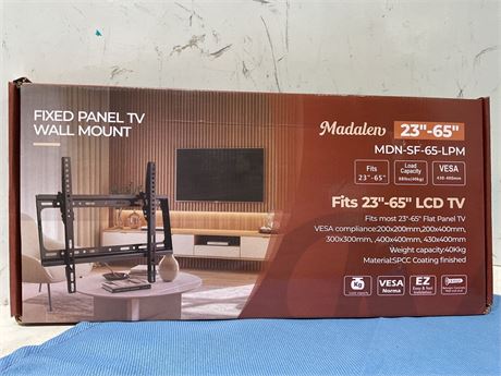 Madalen MDN-SF-65-LPM - FIXED PANEL TV WALL MOUNT 23” - 65”