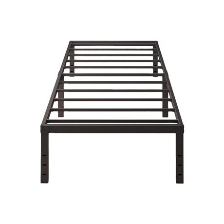 Twin Bed Frames 14 Inch High Max 3500 lbs Heavy Duty Metal Mattress Foundation