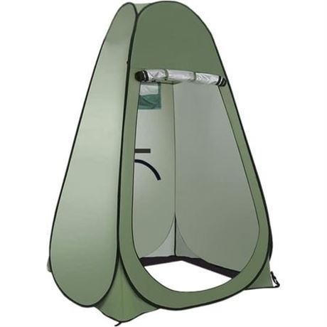 GVDV Shower Tent for Camping  Pop up Portable Privacy Tent Shelter with Carry