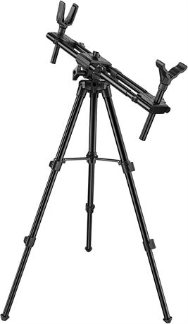 Hunting Rests, Shooting Tripod with Dual Frame, Flexible Orientation,