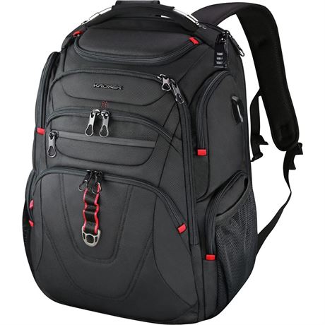KROSER TSA Friendly Travel Laptop Backpack 17.3 inch XL Computer Backpack