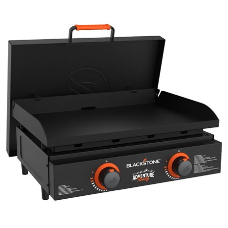 Blackstone Adventure Ready Outdoor Griddle, 22 Inch 2-Burner Flat Top Grill