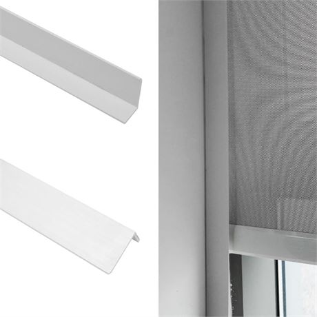 Light Blockers Blackout Side Tracks, PVC Blackout Side Strips for Window Shades