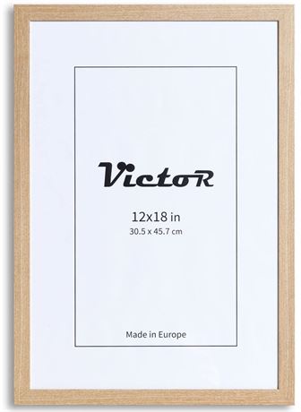 VictoR picture frame Dix 12x18 beige frame, photo frame Wood with shutterproof