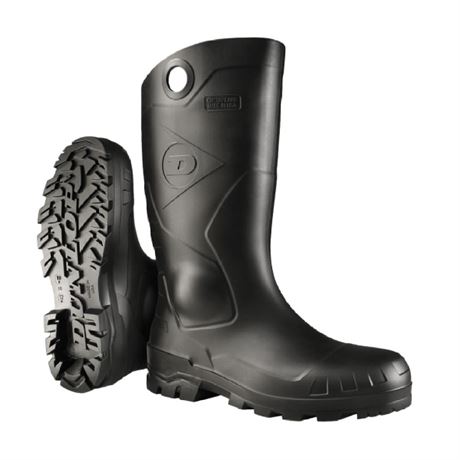 DUNLOP Protective Footwear, Chesapeake steel toe Black Amazon, 100% Waterproof