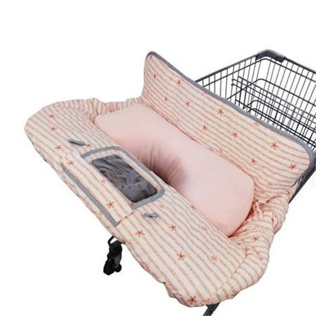 Shopping Cart Cover for Baby/toddler 2-in-1 High Chair Cover  Easy Attach &