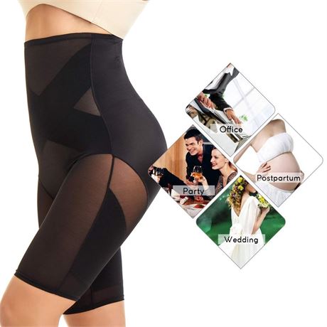 OFFSITE MOVWIN Tummy Control Body Shaper Shorts - High Waist Thigh Slimmer