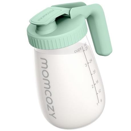 Momcozy Breast Milk Pitcher, Resistant to Heat and Cold Abrupt Temp Swings, No