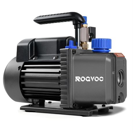 3.5 CFM Vacuum Pump, 110V 1/4 HP Single Stage Rotary Vane Air Vacuum Pump for
