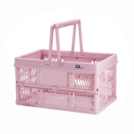 20 Liter Folding Storage Basket, Collapsible Plastic Folding Box, Storage