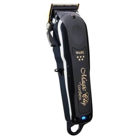 Wahl Professional 5 Star Black Cord/Cordless Magic Clip, High-Performance Hair