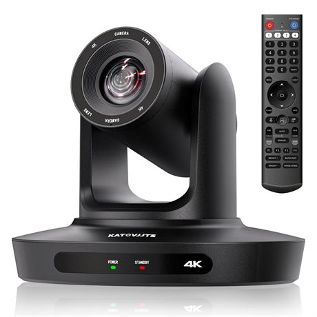 PTZ Camera 4K UHD with 20X Optical Zoom,Video Conference Room Camera,Live